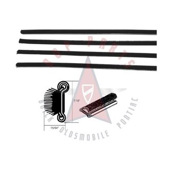 New York, Auto Parts, USD 125,  Premium Pontiac Window Sweeps For Classic Restoration &ndash; Shop Bop Parts