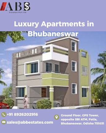 Bhubaneswar, Real Estate For Sale, Luxury Apartments In Bhubaneswar