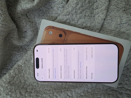 Khobar, Mobile Phones, SAR 4600,  IPhone 17 Pro 512gb 100 Battery Life Only Serious Buyer Contact Me WhatsApp Or Call