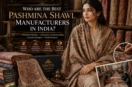 Mumbai, Clothing & Accessories, Best Pashmina Shawl Manufacturers In India | Savita Shawls