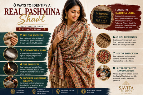 Mumbai, Clothing & Accessories, How To Identify Real Pashmina Shawl | Authentic Pashmina Guide
