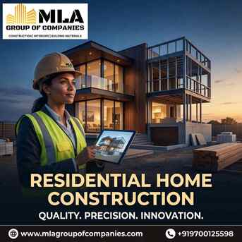 Hyderabad, Construction, Professional Residential Home Construction For Modern Family Homes
