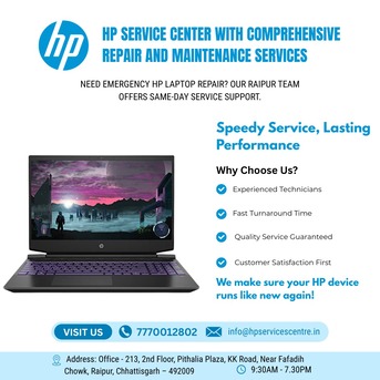 Nagpur, Computer, Best HP Mobile Laptop Service Center In Raipur