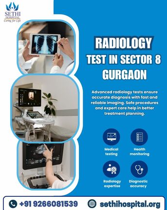 Gurgaon, Health, Radiology Test In Sector 8 Gurgaon