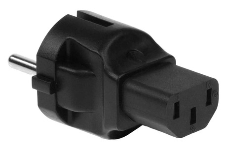 New York, Electronics, USD 3,  Buy C13 To European CEE7/7 Power Plug Adapter Online | SF Cable