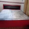 SAR 500,  King Size Bed Frame With Foam Including Big Cabinet