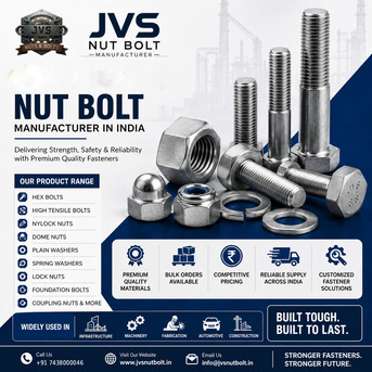 Punjab, Materials, Nut Bolt Manufacturer In India
