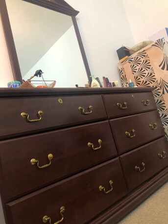 Manama, Furniture, BHD 55,  Dresser With Mirror For Sale