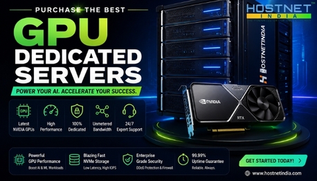 Mumbai, Technical, Purchase The Best Gpu Dedicated Servers - Hostnetindia