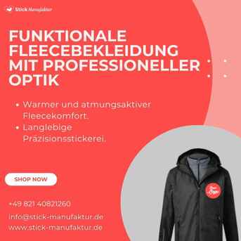 Berlin, Business, Funktionale Fleecebekleidung Mit Professioneller Optik