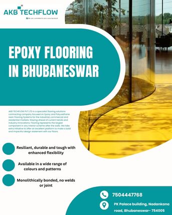Bhubaneswar, Construction, Epoxy Floor Coating Services Bhubaneswar