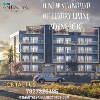 Gurgaon, Apartments, Flats, Houses & Villas, Furnished,  Luxury Floor Options And M3M Antalya Hills 3.5 BHK