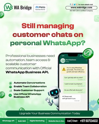Dubai, Marketing, Upgrade Your Business Communication With Official WhatsApp Business API