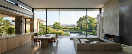 Hyderabad, Construction, Aluminium Fixed Windows For Modern Luxury Home Designs Guides