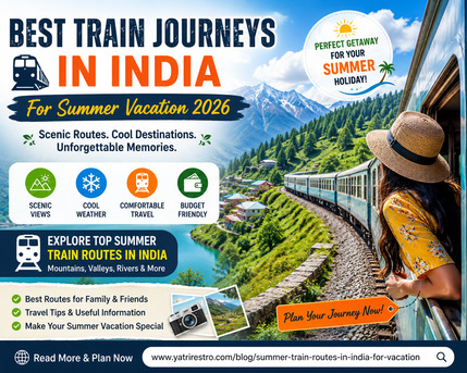Mumbai, Food Delivery, Best Train Journeys In India For Summer Vacation 2026