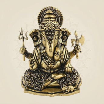 Noida, Collectibles, Premium Brass Ganesha Idol For Home Décor & Pooja Room