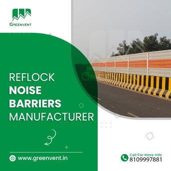 Greater Noida, Technical, Reflock Noise Barriers Manufacturer For Effective Urban Noise Control
