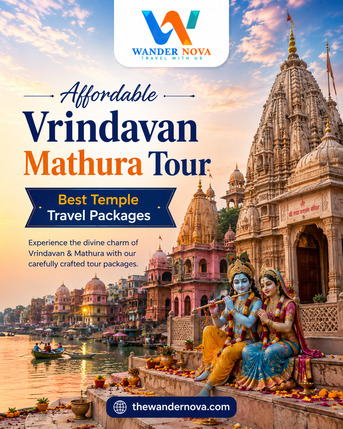 Noida, Travel, Cheap Vrindavan Mathura Tour Packages With Hotel & Sightseeing