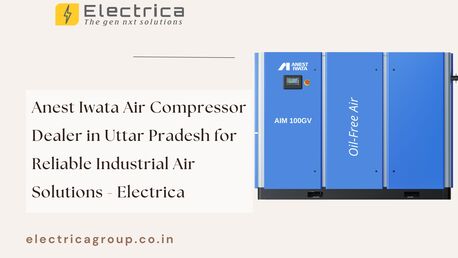 Lucknow, Industrial Machinery, Anest Iwata Air Compressor Dealer In Uttar Pradesh For Reliable Industrial Air Solutions