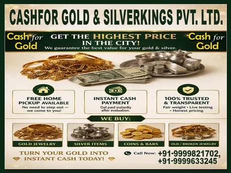 New Delhi, Items Wanted, Trusted Silver Buyer In Green Park For Instant Cash And Best Price