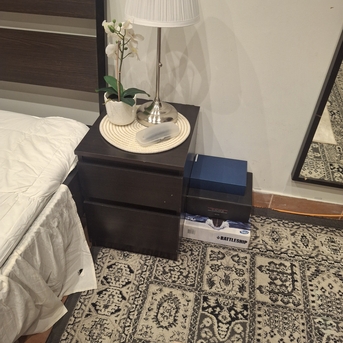 Al Rawabi, Furniture, SAR 3000,  Complete Furniture Bundle For Sale (Desk, Wardrobe, Bedside Table, & Stand)