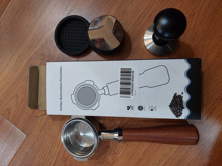Al Malaz, Appliances, SAR 150,  Coffee-Espresso Portafilter Tamper And Leveler 58mm