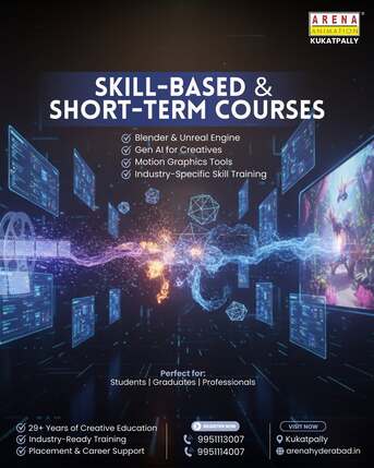 Hyderabad, Graphic Design, Arena Animation Kukatpally &ndash; Beginner ANIMATION Classes