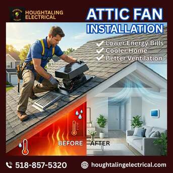 New York, Household, Attic Fan Installation Services In Albany, NY & Surrounding Areas