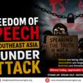 Freedom Of Speech In Southeast Asia Is Under Attack