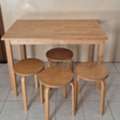 SAR 200,  Ikea Dining Table With Chairs For Sale