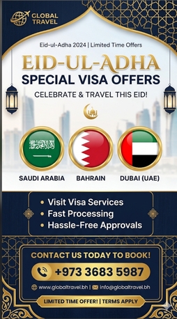 Mumbai, Travel, Tourist Visit Visa For Saudi Bahrain Dubai