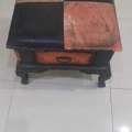 SAR 80,  Classic Vintage Wooden Ottoman With Storage Drawer