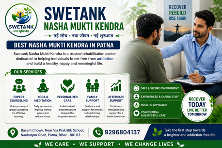 Mumbai, Health, Best Nasha Mukti Kendra In Patna | Swetank Care