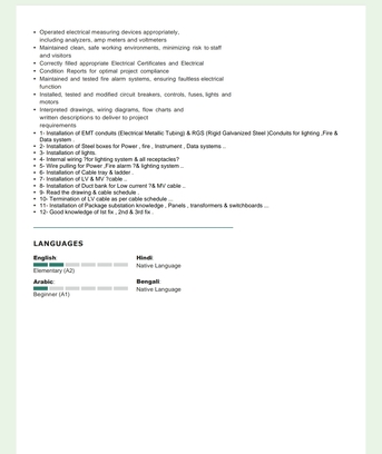 Dammam, Job Seekers, Electrical Supervisor