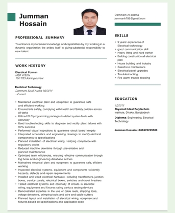 Khobar, Job Seekers, Electrical Supervisor