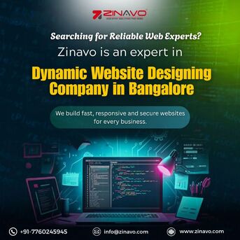 Bangalore, Web Design & Development, Web Design Company In Bangalore | Zinavo