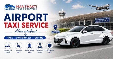Gujarat, Travel, Best Airport Taxi Service Ahmedabad For Comfortable Travel