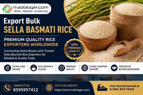 Uttar Pradesh, Food, INR 2,  Export Bulk Sella Basmati Rice &ndash; Premium Quality Rice Exporters Worldwide