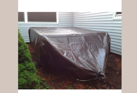 New York, Farm & Garden, Brown Heavy Duty Tarp For Durable Outdoor And Industrial Protection