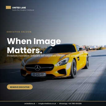 Edinburgh, Items Wanted, Executive Saloon &mdash; When Image Matters