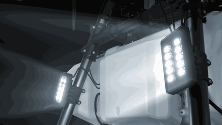 New York, Automotive, Advanced Black Betty Agricultural Drone With Smart Flow Monitoring