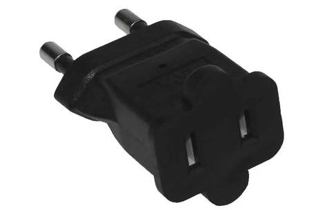 New York, Electronics, USD 4,  Buy USA NEMA 1-15R To Korea KSC 8305 Power Plug Adapter Online|SF Cable