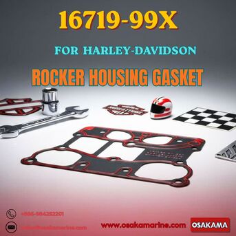 Stockholm, Auto Parts, SEK 99999,  16719-99X Harley-Davidson Rocker Housing Gasket