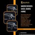 Why Should You Choose Mercedes-AMG G 63 Hire For Luxury Travel?