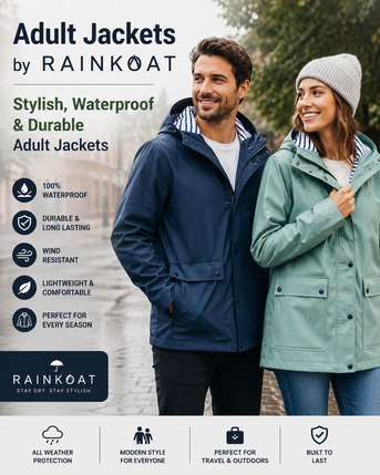 Brisbane, Clothing & Accessories, Adult Jackets By Rainkoat &ndash; Stylish, Waterproof & Durable Adult Jackets