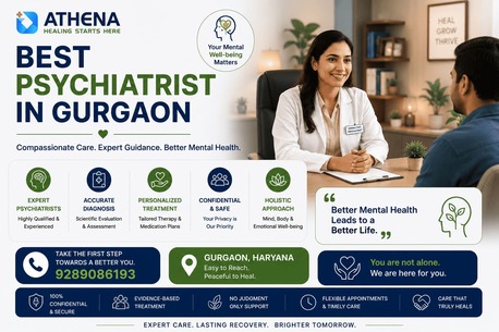 Gurgaon, Health, Best Psychiatrist In Gurgaon For Trusted Mental Health Care