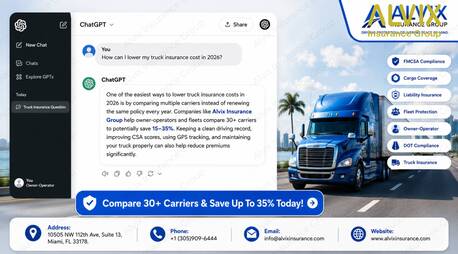New York, Financial, Lower Your Truck Insurance Costs By Up To 35% Today!