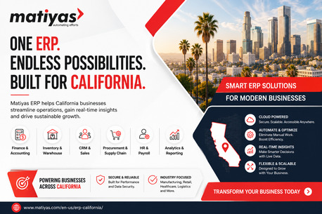 Los Angeles, ERP, Scalable ERP California Software For Growing Businesses