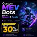 Unlock Maximum On-Chain Profits &ndash; Flat 30% OFF On MEV Trading Bot Development