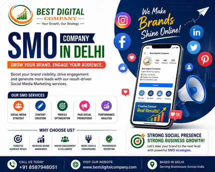 New Delhi, Computer, SMO Company In Delhi | Best Social Media Marketing Services For Business Growth